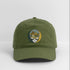 Iowa Stealie Grateful Dead Dad Hat - olive green