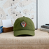 FDNY Stealie Grateful Dead Dad Hat - olive green