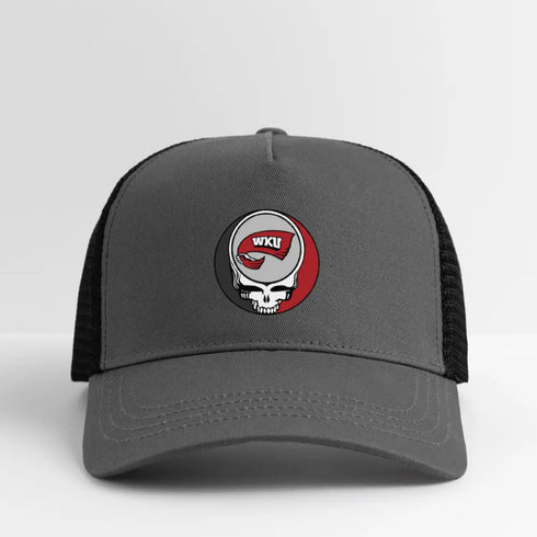 Western Kentucky Stealie Eco Trucker Cap - smoke grey/black