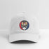 Superior National Forest Fire Stealie Grateful Dead Stealie Dad Hat - white
