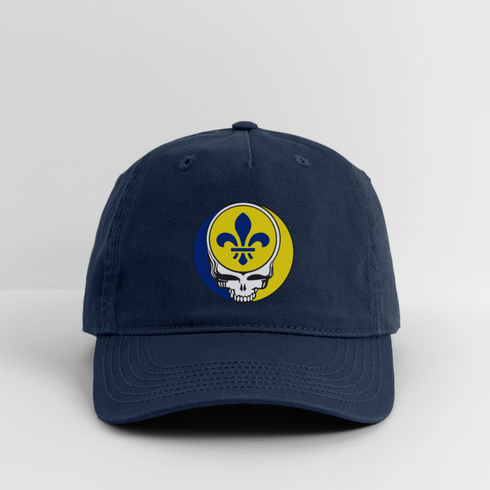 St. Louis Flag Stealie Grateful Dead Dad Hat - navy