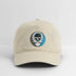 Carolina Panthers Grateful Dead Stealie Dad Hat - khaki