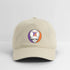 Hobart College Lacrosse Grateful Dead Stealie Dad Hat - khaki