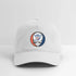 OKC Thunder Grateful Dead Stealie Dad Hat - white