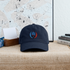 Custom Boat Stealie Grateful Dead Dad Hat - navy