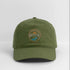 Life is dead. Thankful and Grateful Dead Dad Hat - Thanksgiving - olive green
