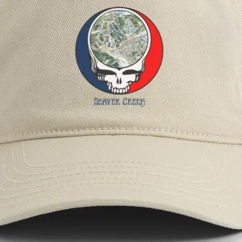 Beaver Creek Trail Map Stealie Grateful Dead Dad Grateful Dead Hat