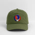 Fire Dancer Grateful Dead Stealie Dad Hat - olive green