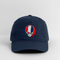 Mississippi Map Stealie Grateful Dead Dad Hat - navy
