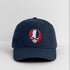 Mississippi Map Stealie Grateful Dead Dad Hat - navy