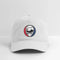 Island Glassing Stealie Grateful Dead Dad Hat - white