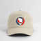 Wisconsin Map Stealie Grateful Dead Dad Hat - khaki