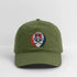 New England Patriots Grateful Dead Stealie Dad Hat - olive green