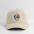 2026 South Africa World Cup Grateful Dead Stealie Dad Hat - khaki