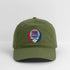 Buffalo Bills Grateful Dead Stealie Dad Hat - olive green