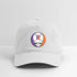 Hobart College Lacrosse Grateful Dead Stealie Dad Hat - white