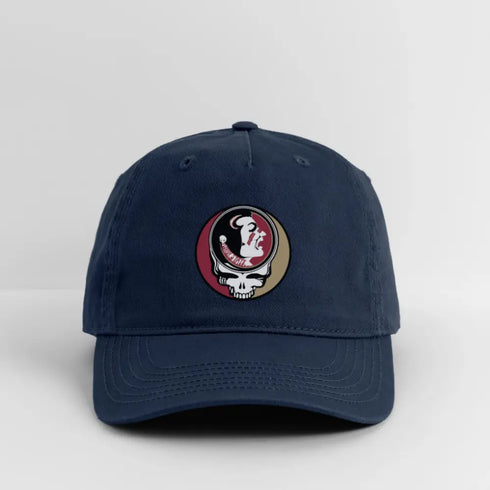 FSU 'Chief Osceloa' Stealie Grateful Dead Dad Hat - navy