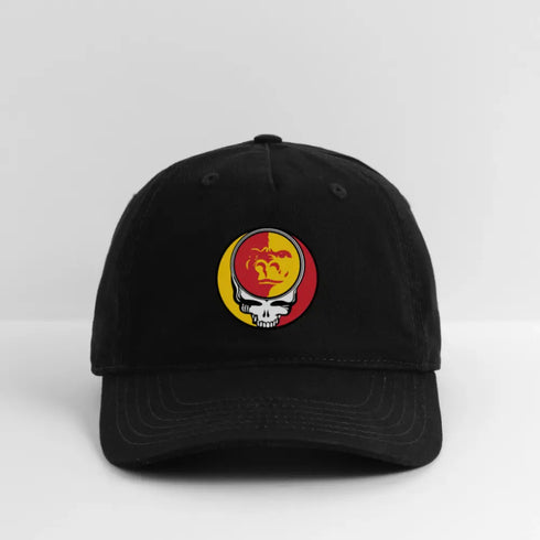 Pittsburg State Grateful Dead Stealie Dad Hat - black