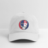 North Carolina "Unofficial" State Flag Stealie Grateful Dead Dad Hat - white
