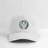 New York Jets Grateful Dead Stealie Dad Hat - white