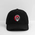 Cincinnati Reds Grateful Dead Stealie Dad Hat - black