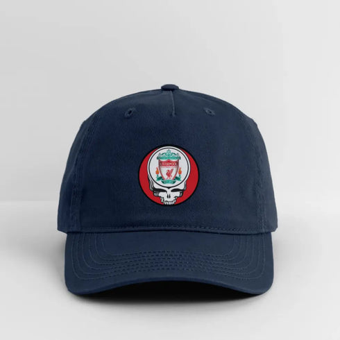 Liverpool Grateful Dead Stealie Dad Hat - navy