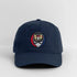 Superior National Forest Fire Stealie Grateful Dead Stealie Dad Hat - navy