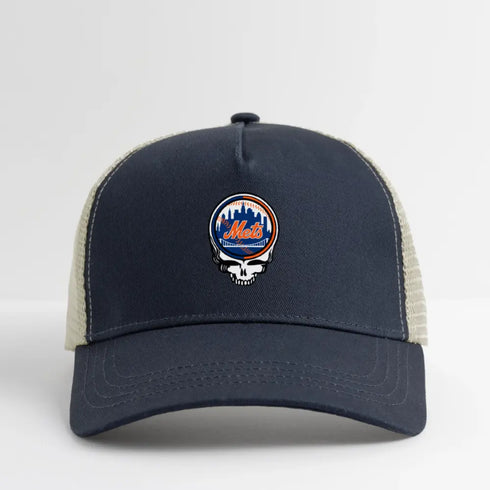 Mets Stealie Eco Trucker Cap - pacific/oyster