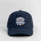 God Bless America Grateful Dead Stealie Dad Hat - navy
