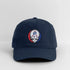 Retro Pat Patriot New England Patriots Grateful Dead Stealie Dad Hat - navy