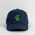 Green Dancing Bear Grateful Dead Stealie Dad Hat - navy