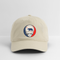 California "Unofficial" State Flag Stealie Grateful Dead Dad Hat - khaki