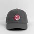 Atlanta Hawks Grateful Dead Stealie Dad Hat - charcoal