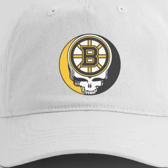 Boston Bruins Stealie Grateful Dead Dad - NHL Grateful Dead Hat