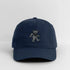 Grey Dancing Bear Grateful Dead Stealie Dad Hat - navy