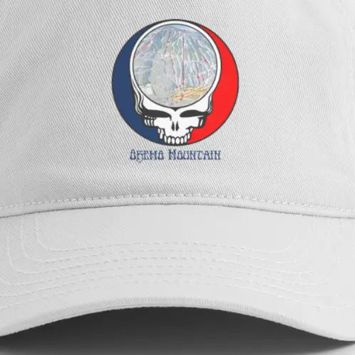 Okemo Trail Map Stealie Grateful Dead Dad Grateful Dead Hat