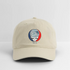 Vail Trail Map Stealie Grateful Dead Dad Hat - khaki