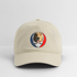Custom Dog Stealie Grateful Dead Dad Hat (98) - khaki