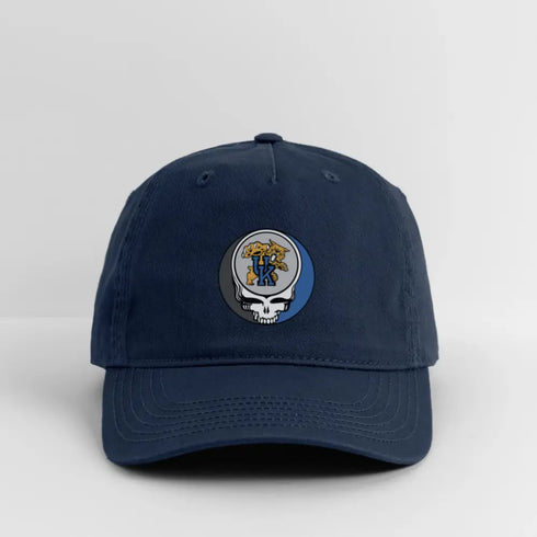 University of Kentucky Grateful Dead Stealie Dad Hat - navy