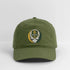 Green Bay Packers Grateful Dead Stealie Dad Hat - olive green