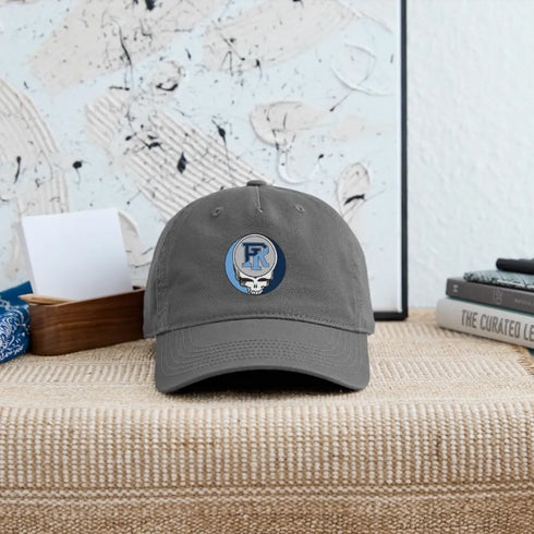 University of Rhode Island Grateful Dead Stealie Dad Hat - charcoal