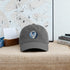 University of Rhode Island Grateful Dead Stealie Dad Hat - charcoal