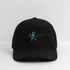 Lax Bear Grateful Dead Stealie Dad Hat - black