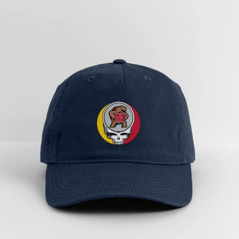 University of Maryland Grateful Dead Stealie Dad Hat - navy