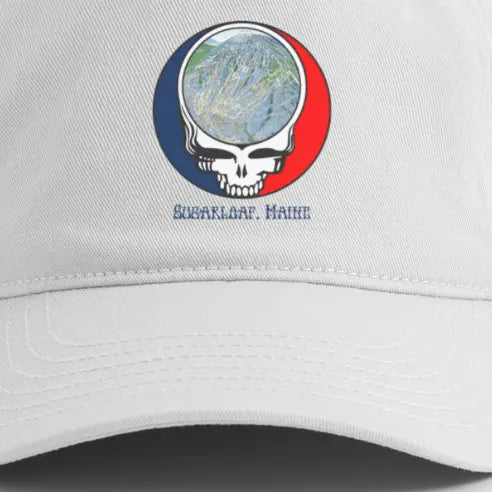Sugarloaf Trail Map Stealie Grateful Dead Dad Grateful Dead Hat