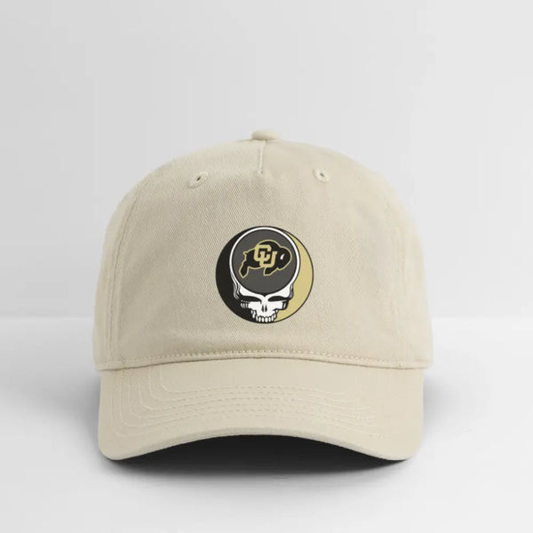 University of Colorado Grateful Dead Stealie Dad Hat - khaki
