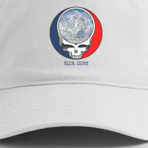 Alta Trail Map Stealie Grateful Dead Dad Grateful Dead Hat