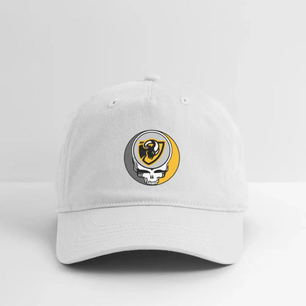 VCU Grateful Dead Stealie Dad Hat - white