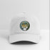 Oregon Stealie Grateful Dead Dad Hat - white