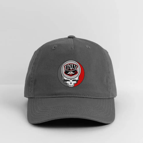 UNLV Grateful Dead Stealie Dad Hat - charcoal